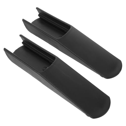 Toyvian Almohadillas Antivuelco Antideslizantes para Patas de Trona Ñiño, Extensores Negros para Silla Alta, Protectores de Suelo Duraderos y Seguros para Alimentación Infantil (1 Par)
