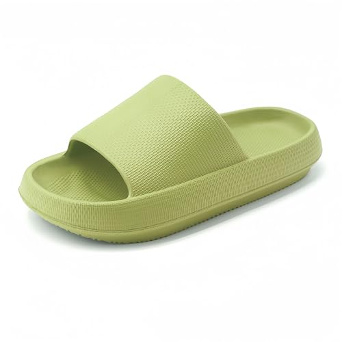 Slippers for Women and Men, Soft Indoor House Shoes, Non-Slip Comfortable Slides, Lightweight Breathable Sandals for Home, Comfortable Outdoor and Indoor Slippers, Waterproof Quick-Dry Pool Beach Sandals, 10 Colors Size Range 4-11