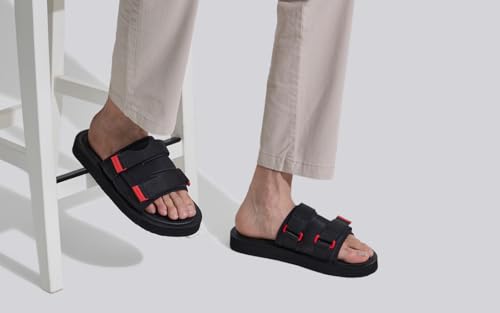 Image of Neeman's Breezy Fluff Sandals for Men | Durable nylon upper with Cushioned EVA upper | Comfortable, Flexible & Lightweight