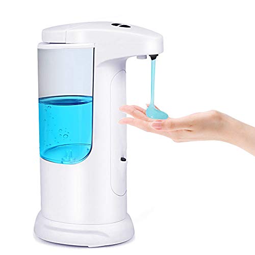 オートディスペンサー 電池式 液体タイプ センサー式自動給出 接触感染防止 370mL 吐出量3段階調整 ソープディスペンサー 液体洗剤用 おしゃれなデザイン キッチンや洗面でも多場所に対応可能 日本語説明書付き