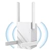 Amplificador de señal WiFi 2025, repetidor WiFi de doble banda 5 GHz/2.4 GHz, amplificador WiFi de 1200 Mbps con puerto Ethernet compatible con más dispositivos