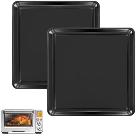11 Inch Baking Pan, Baking Sheet for Ninja DCT451 DCT401 SP301 SP351 SP300 DT251 DT201 DT200 SP201 Air Fryer Oven, Cookie Sheets for Baking, Baking Tray for Ninja Foodi Air Fryer Accessories - Thumbnail 2