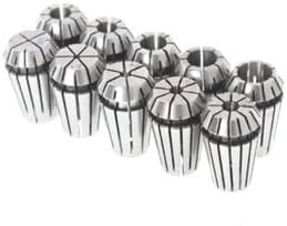 #US 10PC Spring Collet Set For CNC Workholding Engraving Milling Lathe Tool ER16