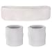 Suddora White Headband / Wristband Set - Sports Sweatbands for Head and Wrist
