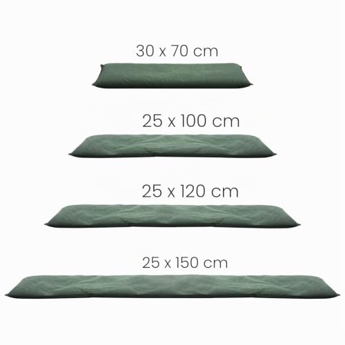 Miniatura 8 de Sloefy 2 Bolsas De Arena Reutilizables Activadas Por Agua, Bolsas De Arena Para Inundaciones, Barrera De Agua Para El Hogar, Garaje, Puertas, Ventanas, 25 X 150 Cm