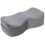 Materiales de calidad: fabricada con espuma de alta resiliencia, esta almohada para levantar glúteos no es tóxica, es inodora y presenta una funcionalidad de rebote avanzada..Ofrece un soporte estable y un tacto suave, lo que permite permanecer sentado durante más tiempo y ayuda en la recuperación postoperatoria.