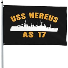 Uss Nereus As 17 Flag Outdoor 4x6ft Courtyard Garden Flag