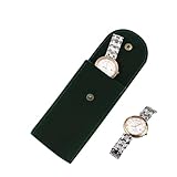 Flannel Watch Pouch - Travel Bag Case, Soft Fabric Protective Holder, Portable Storage for Watches Anklets Necklaces | Jewelry Organizer, Vacation Packing, Daily Carry, Accessory Protection, Gift Idea