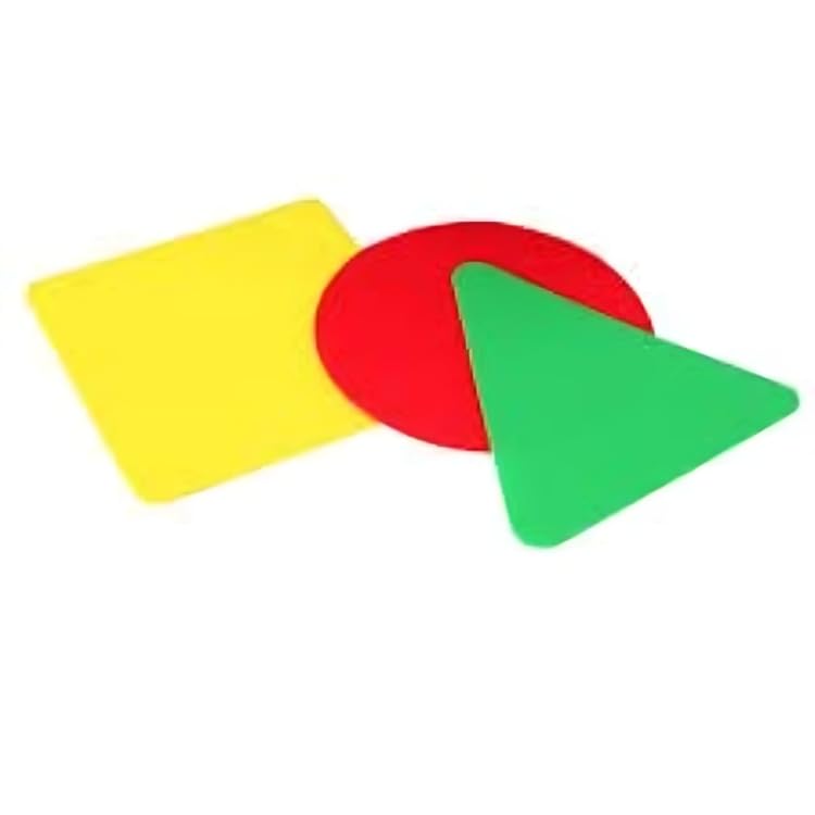 Gmefvr Hockey and Football Soccer Foul Card for Coaches & Referees for School, College, academy Players | Set of 3 Red, Yellow, Green Plastic Crads
