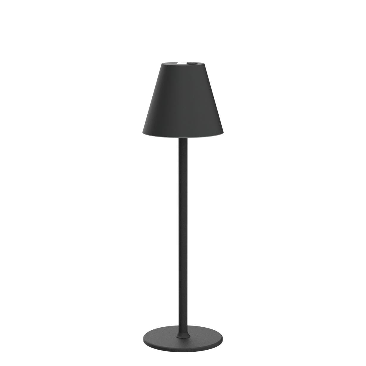 Modern Rechargeable LED Table Lamp - Black