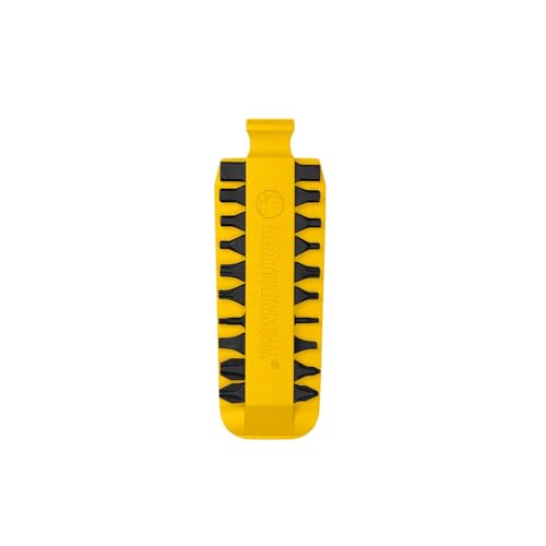 LEATHERMAN Bit Kit Number 4, Double-Ended Screwdriver Bits, Yellow