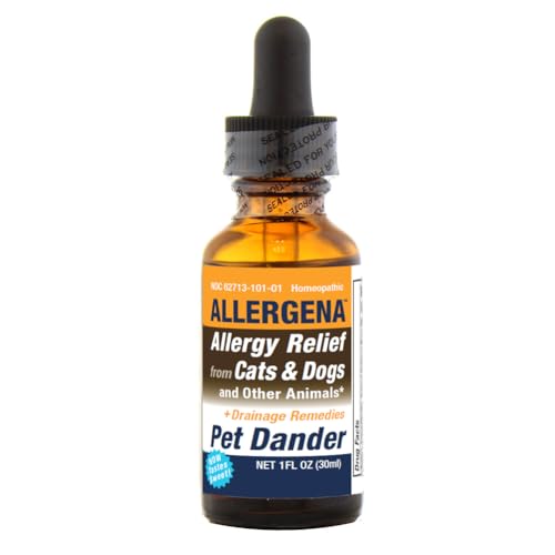 PROGENA - Allergena Pet Dander - Allergy Relief Drops (1 FL Ounce)