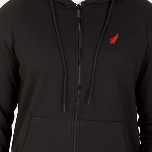 Image of D-GREEN Sweatshirt for Men Stylish Hoodie with Zipper and Full Sleeves Winter Wear