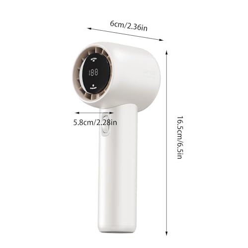 Ventilador de cara de playa recargable para viajes y conciertos 6