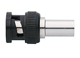 Pomona 6703ABULK HDTV 75 Ohms BNC Connector for RG-6/U Coax Cable, 0 to 3 GHz Frequency, 18 AWG (Pack of 5)