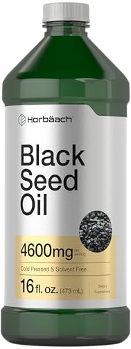 Horbäach Black Seed Oil Liquid | 16oz | 4600mg |