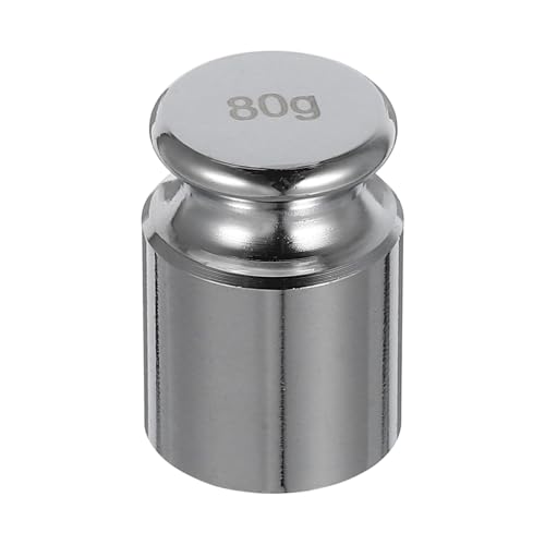 OKUMEYR 80g Precision Calibration Weight for Accurate Scale Calibration Portable and Reusable Weight for Lab Use for Scales and Precision Weighing Needs
