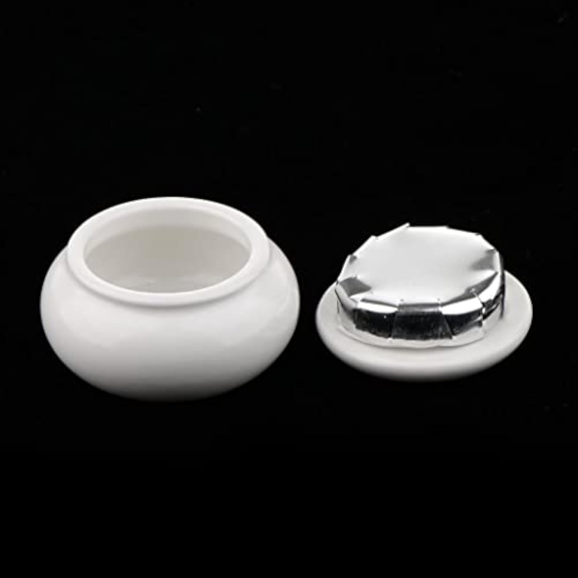 12ml Empty Ceramics Makeup Container Jar for Cosmetic Storage