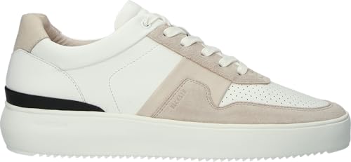 Blackstone Sneaker Herren - Schuhe für Herren aus Leder, bequem, stilvoll, zeitgemäß - Sneaker für Frühling, Sommer und Herbst - Modell Marble Colton