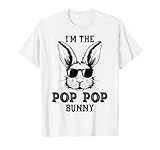 Pop Pop Bunny Matching Family Group Easter Day Gifts T-Shirt