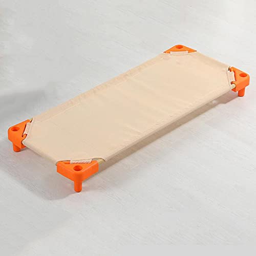 5PCS lit en Maille lit for Enfants, lit empilable for Enfants Installation Rapide lit de Couchage Portable en Maille Confortable en PVC for Enfants d'âge préscolaire garçons Filles Gain de Place (Col