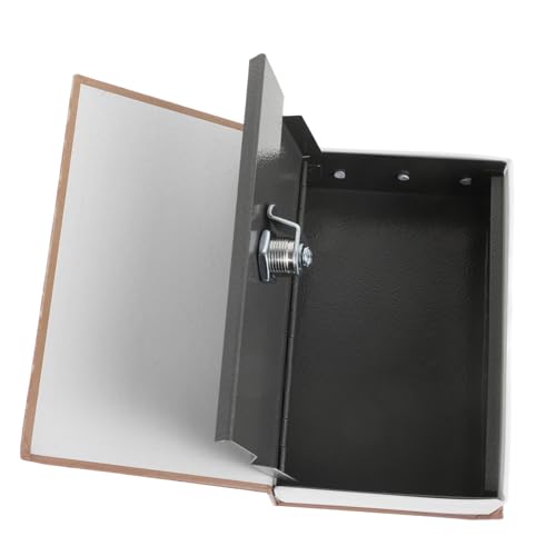 Yardenfun Mini Coffre-fort en Forme de Livre de Codes pour Garçons Et Filles Vintage en Forme de Livre Coffre-fort pour