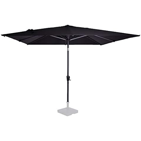 VONROC Parasol Rosolina 280x280cm Noir Cover