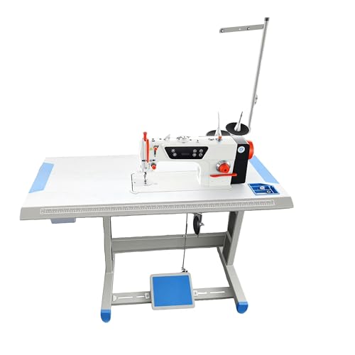 Heavy Duty Sewing Machine 5000 SPM, Industrial with Worktable & LCD...