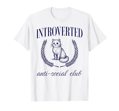 Introverted Anti Social Club T-Shirt