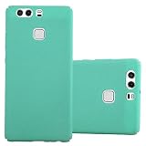 Cadorabo Funda para Huawei P9 en Verde Helado – Carcasa rígida de plástico contra arañazos y Golpes – Carcasa Protectora Bumper Ultra Slim Back Case...