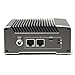Protectli Vault V1210-2 Port, Micro Appliance/Mini PC - Intel N5105, 2X 2.5G NICs, 4GB LPDDR RAM on-Board, 32GB eMMC on-Board