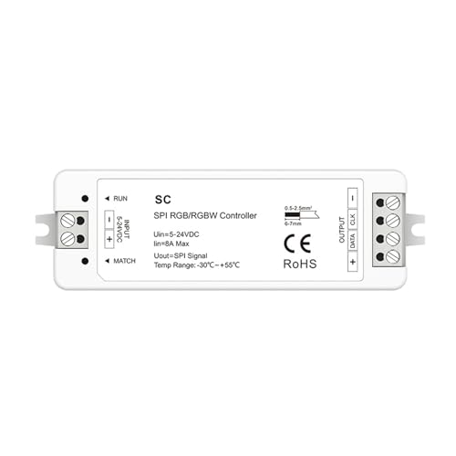 Contrôleur LED SPI RGB RGBW 1024 pixels ruban numérique ruban magique
