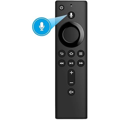 Voice Remote Replacement Stick TV 3rd Gen L5B83H, Compatible for 2nd/ 3rd Gen Smart TVs Stick, Fit for TVs Cube 1st Gen/Later, Stick Lite/4K Max/Bundle 2nd Gen and Later Cover