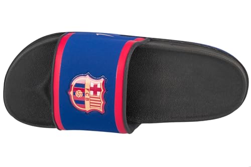 Nike Offcourt (FC Barcelona) Soccer Slides (FZ3185-400, Deep Royal Blue/Dark Smoke Grey/Noble Red/Club Gold)3