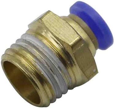 1PCS Air Pneumatic Hose Tube Male Thread Air Pipe Connector Quick Coupling,4mm - 1/4 inch