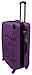 Produktbild Koffer City Lila 54 cm 4 Rollen Hartschale Reisekoffer Trolley Case FA. Bowatex