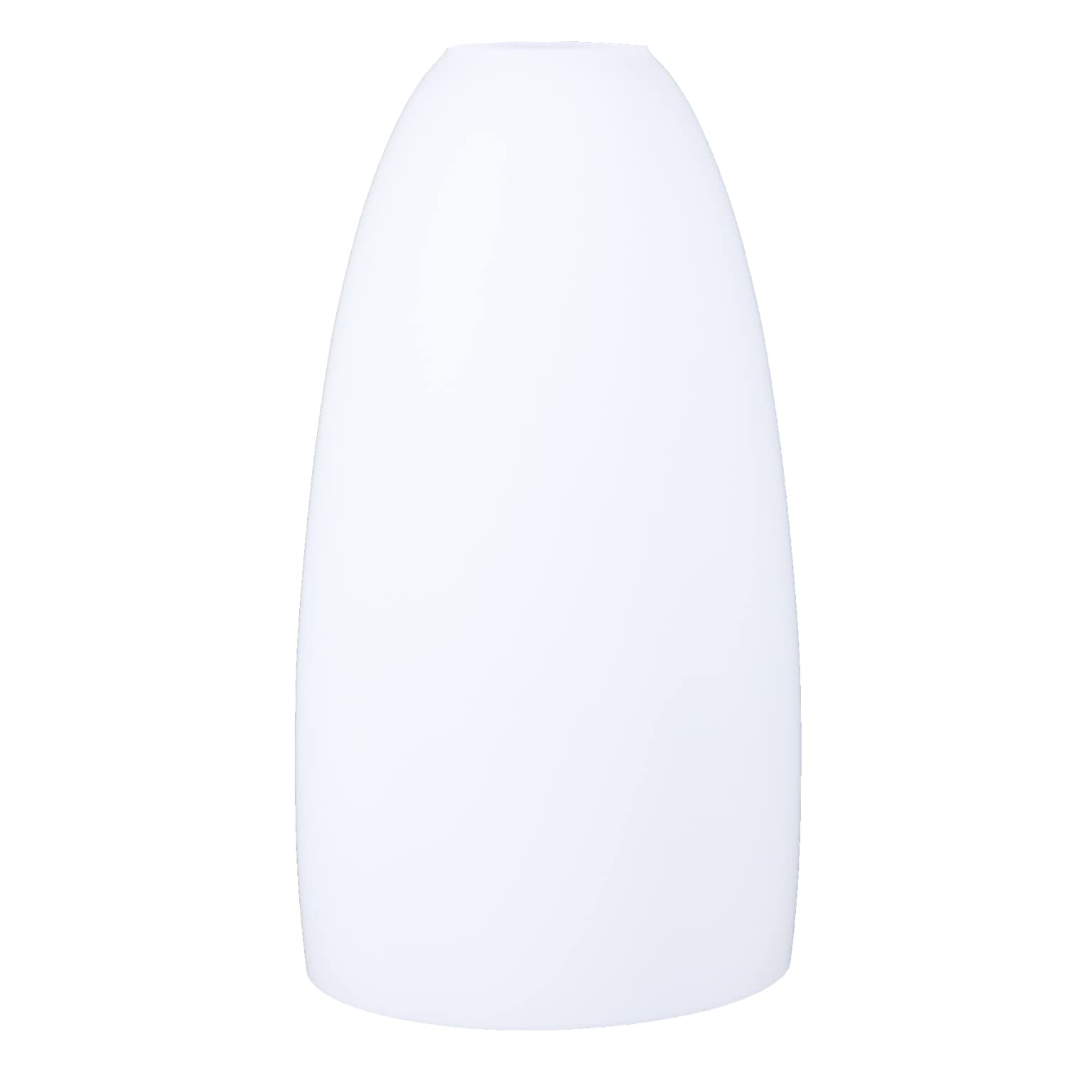 Lampenglas weiß glänzend Ø 130mm Pendel Glasschirm Opalglas Ersatzglas E27 Leuchtenglas Pendelleuchtenglas