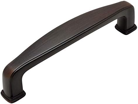 Cosmas 10 Pack 4389ORB Oil Rubbed Bronze Modern Cabinet Hardware Handle Pull - 3" Inch (76mm) Hole Centers