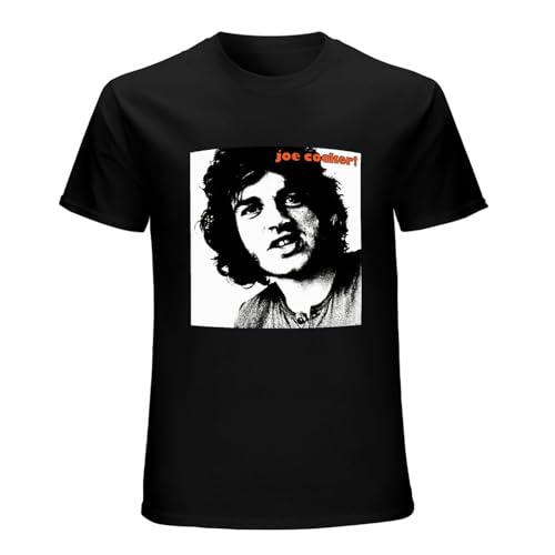 Photo de SIBOER Men's Joe Cocker Men's T-Shirt Black M