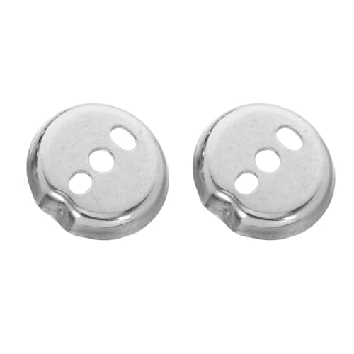 BE-TOOL Universal Stainless Steel Towel Bar Replacement Brackets for Shelf Rod Rack & DIY Projects (35mm)