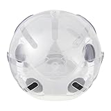 IEUDNS Dog Transparent Muzzle Breathable Cat Hood Mouth Cover, Sturdy Prevent Biting Clear Pet Astronaut Helmet Cat Muzzle Ball Mask for Training Nail Trimming Grooming Bathing