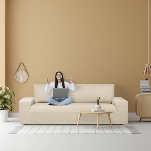 Housse de canapé extensible 4 places Eysa Luz protège contre les taches - 4