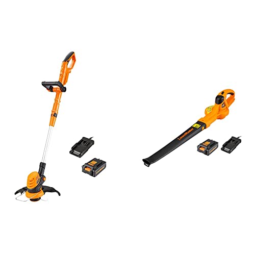 LawnMaster 24V 25cm Cordless Grass Trimmer and Edger & 24V Cordless...