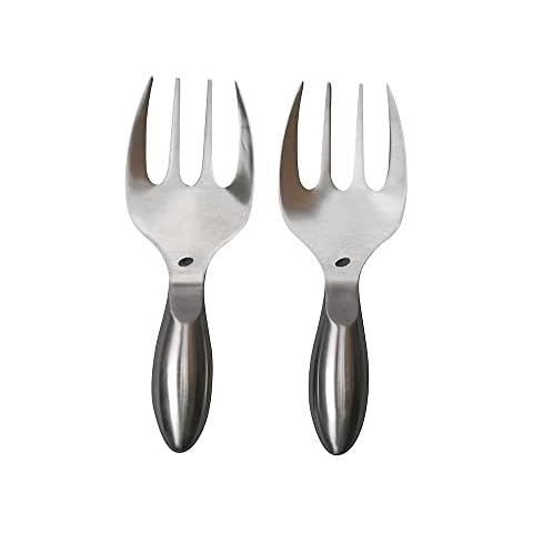 By On 5272200115 Cubiertos para Ensalada, Plata Cover