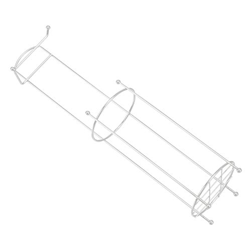 Amazon Basics Ab-Br901 Toilet Paper Holder-Free Standing, Multi-Storage, Chrome, One-Pack, 5.8 Inch, Steel #TOP2