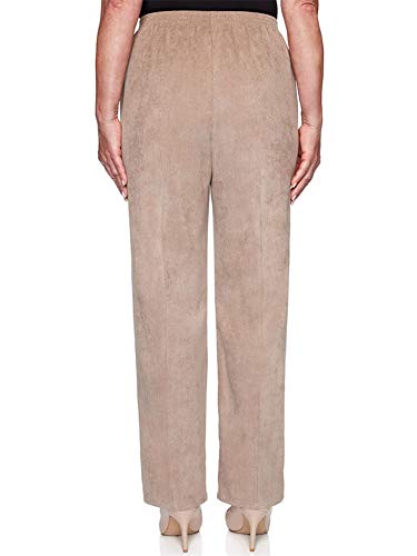 Alfred Dunner Women's First Frost 16 Wale Corduroy Pants - Short Length2