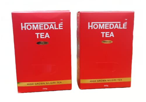 See full amazon price history chart for Homedale Tea 250 g | Pack of 2 | Total 500 g | High Grown Nilgiri CTC Tea Homedale Tea 250 g | Pack of 2 | Total 500 g | High Grown Nilgiri CTC Tea (B0B7284D2G) Amazon Price History, Amazon Price Tracker