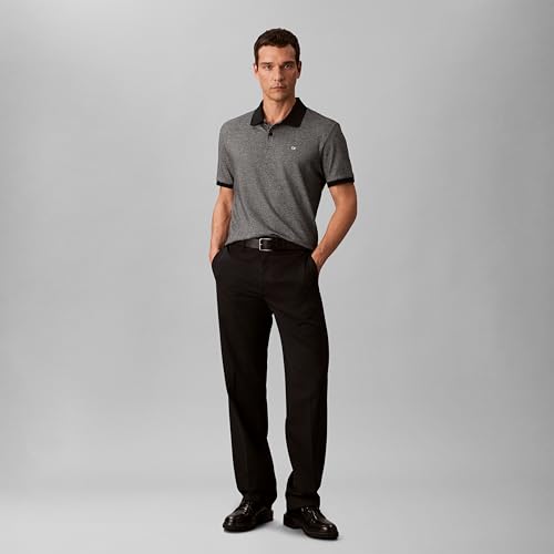 Image of Calvin Klein Men's Jacquard Refined Polo