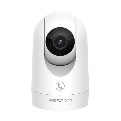 Foscam Cámara IP R8M Dual Band WiFi 6. Radar detección Humana. Auto Seguimiento.