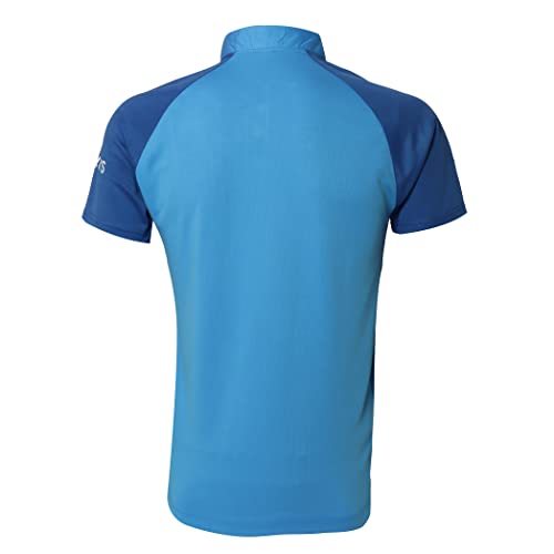 Kd Cricket India Jersey World T20 Fan Supporter Jersey Cricket Uniform 2022-2023 Half Sleeve Plain 46 #TOP4